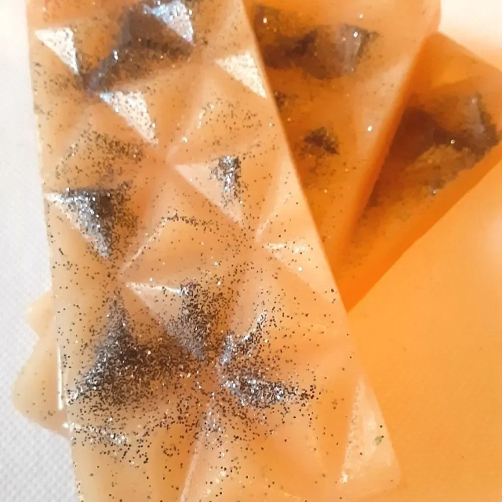 Hand Crafted LET THAT MAN GO waxmelt glitter bar 1pc